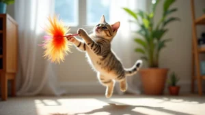 Macska ugrik színes játékra