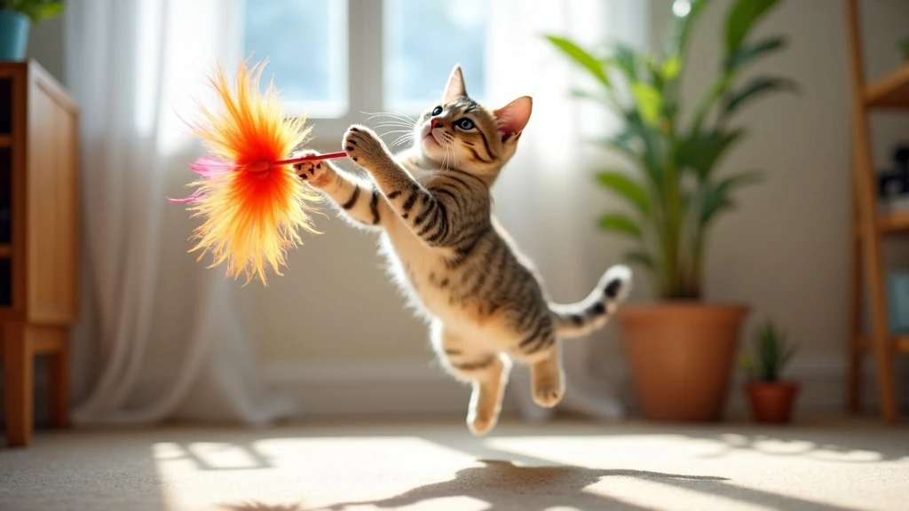 Macska ugrik színes játékra