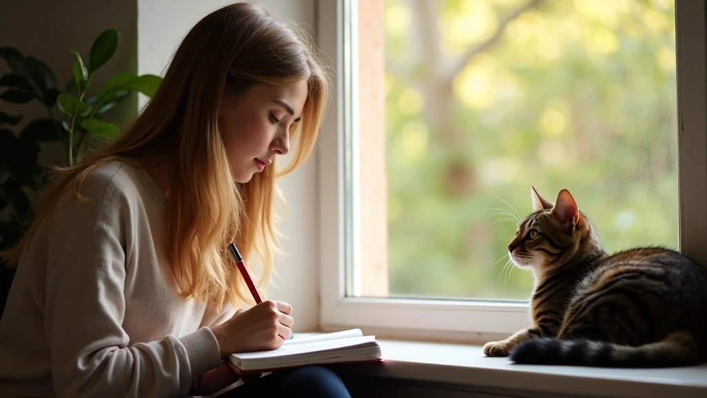 Nyugodt gazdi, nyugodt cica